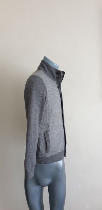 Hackett Nylon Panel Wool Full Zip / M НОВО! ОРИГИНАЛ! Мъжка цял цип!