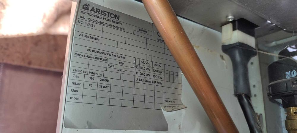 Centrala Termica Ariston Microgenus Plus 28 MFFI Pe Piese