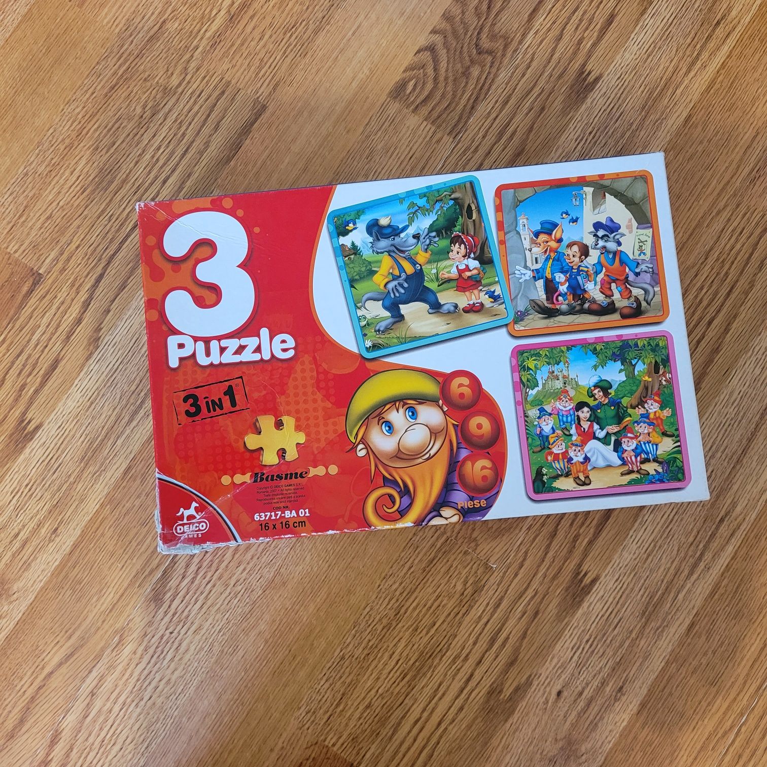 Lot puzzle 3 in 1