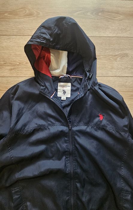 Geacă U.S. Polo Assn Baldwin, bleumarin,gluga, mărime 2XL