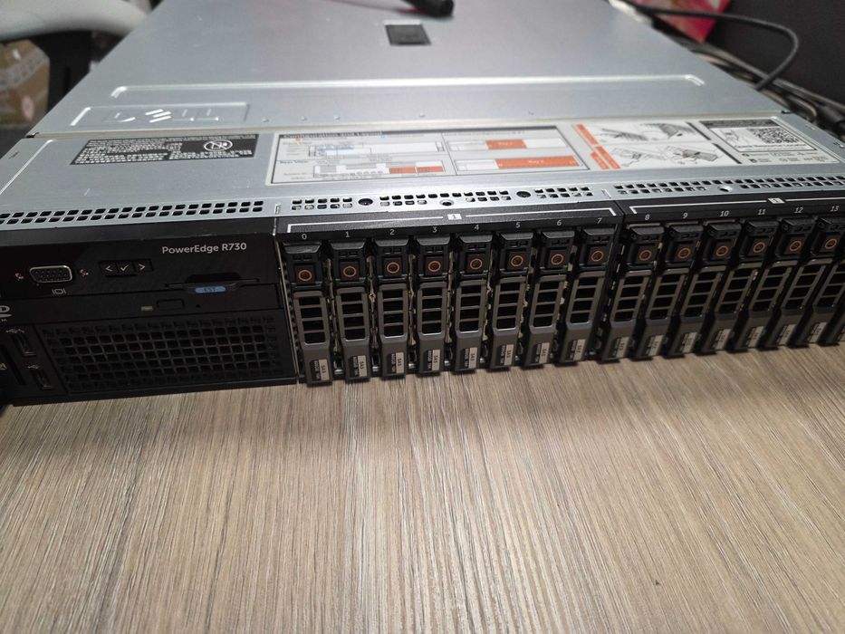 Server Dell PowerEdge R730 dual Xeon 6 core 192GB ram