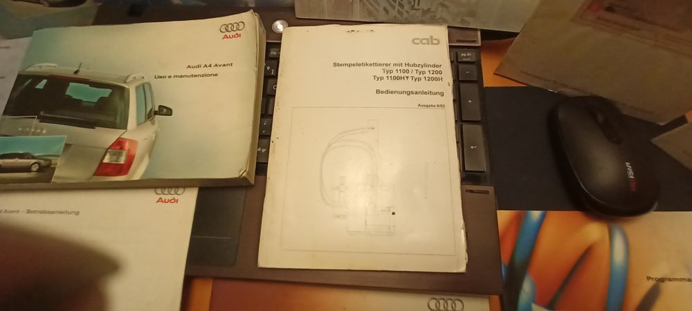 Cărți audi A4 B6 originale