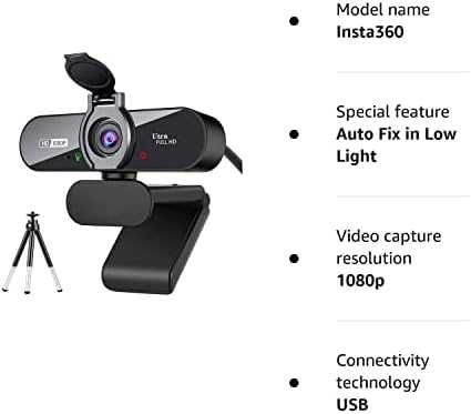Нова Webcam за Конференции и Стрийминг 1080P Трипод Включен Уеб камера