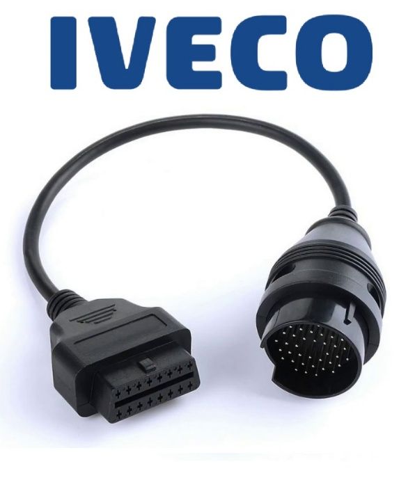 Cablu adaptor 38 pini la OBD2 pentru Iveco Daily