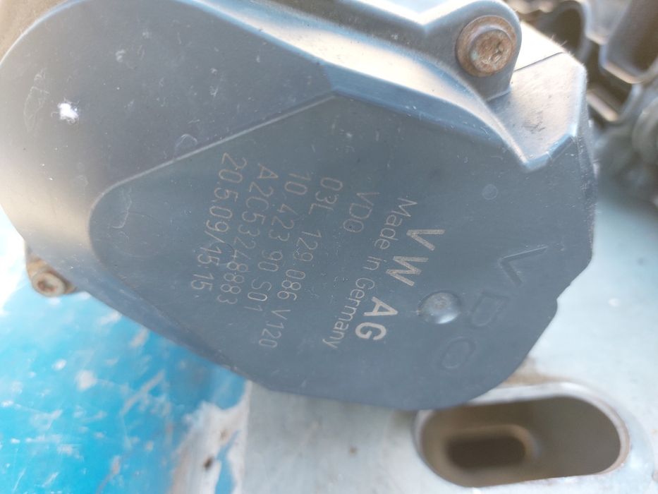 Galerie motoraș  admisie cu clapete cbab cbdc cbbb Passat b6 b6 CC