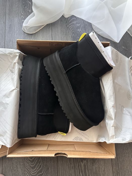 UGG Mini Dipper Platform Black