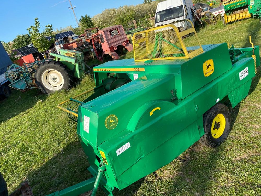 Presa baloti balotiera John Deere 332