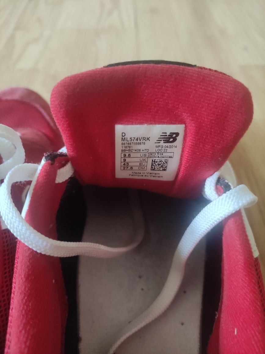 маратонки new balance 43