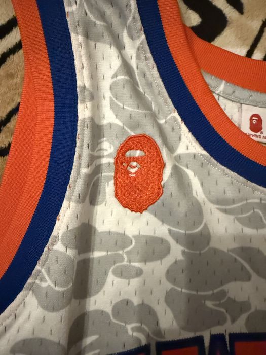 Tricou jersey new york knicks x Bape