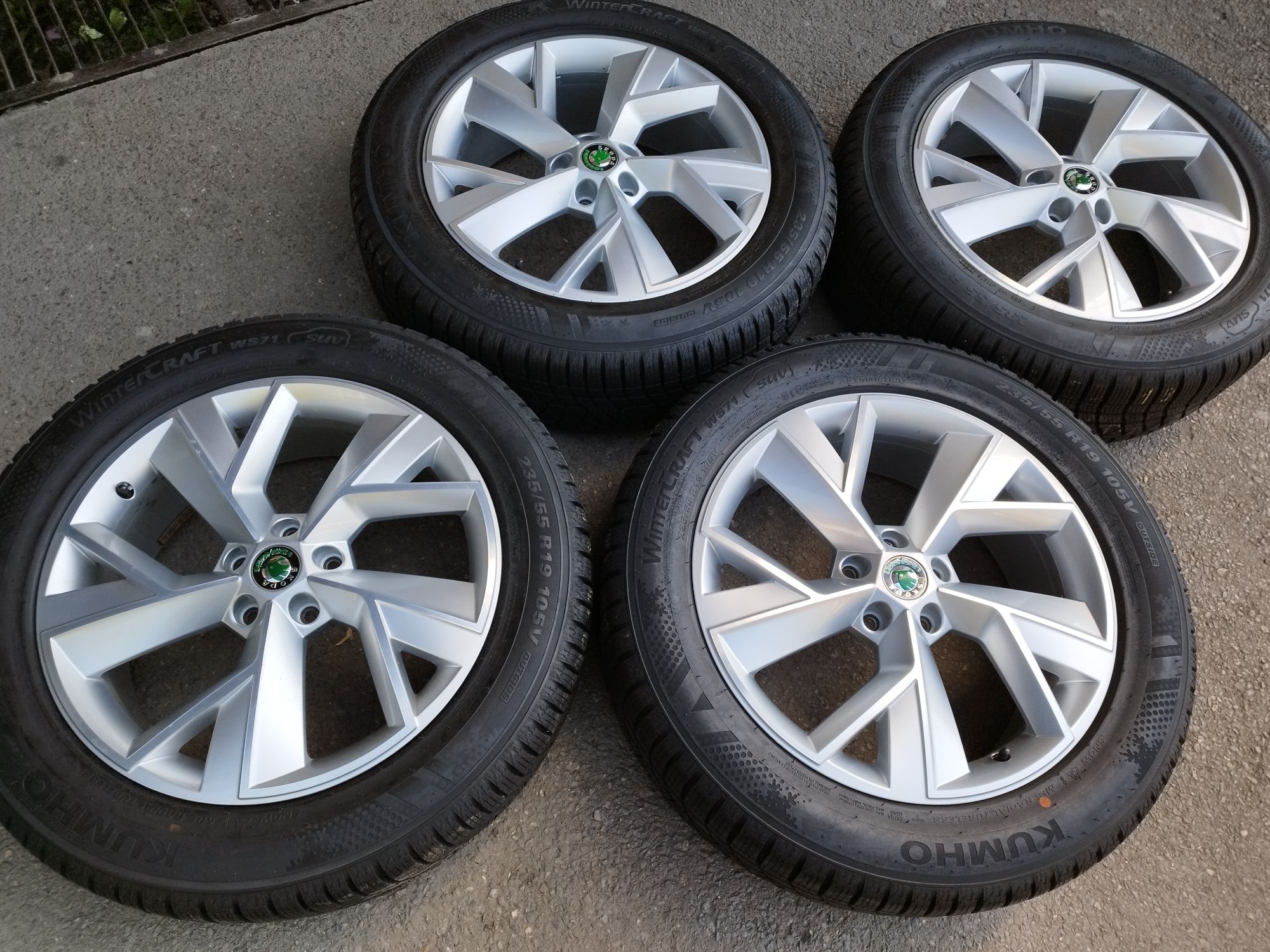 19" оригинални алуминиеви джанти за Skoda Kodiaq