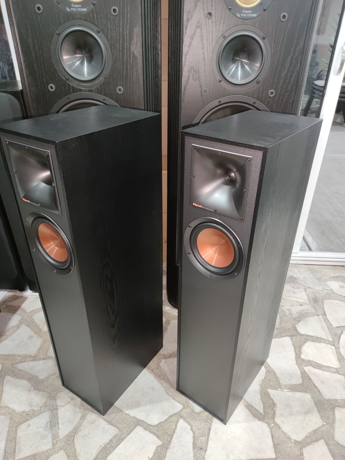 Аудио система Klipsch тонколони и ресийвър Klipsch R-820F R-610F R-30C