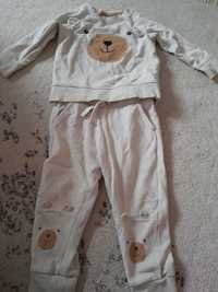 compleu H&M set pantaloni + bluza H&M marime 86, 12 18 luni