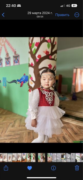 детское национальное платье