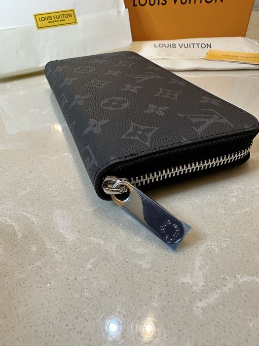 Portofel Louis Vuitton Black Flowers