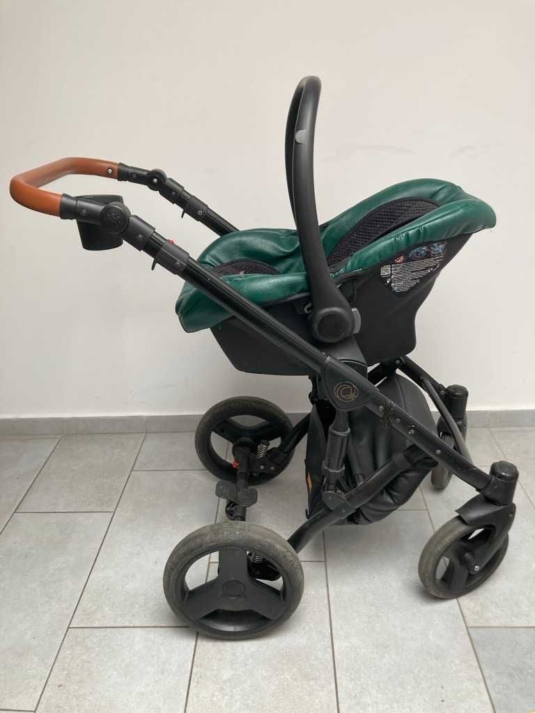 Carucior 3 in 1 Krausman Nexxo, Verde