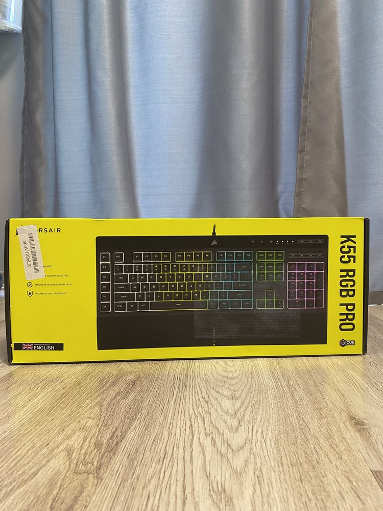 Tastatură gaming Korsair K55 RGB PRO