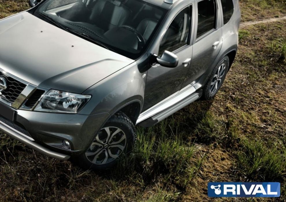 Пороги на Nissan Terrano 2014+