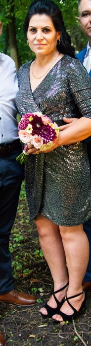 Vand rochie de zi argintie