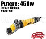 Foarfeca Masina Tuns Electrica Oi Capre Caini 450w LIVRATGRATUIT