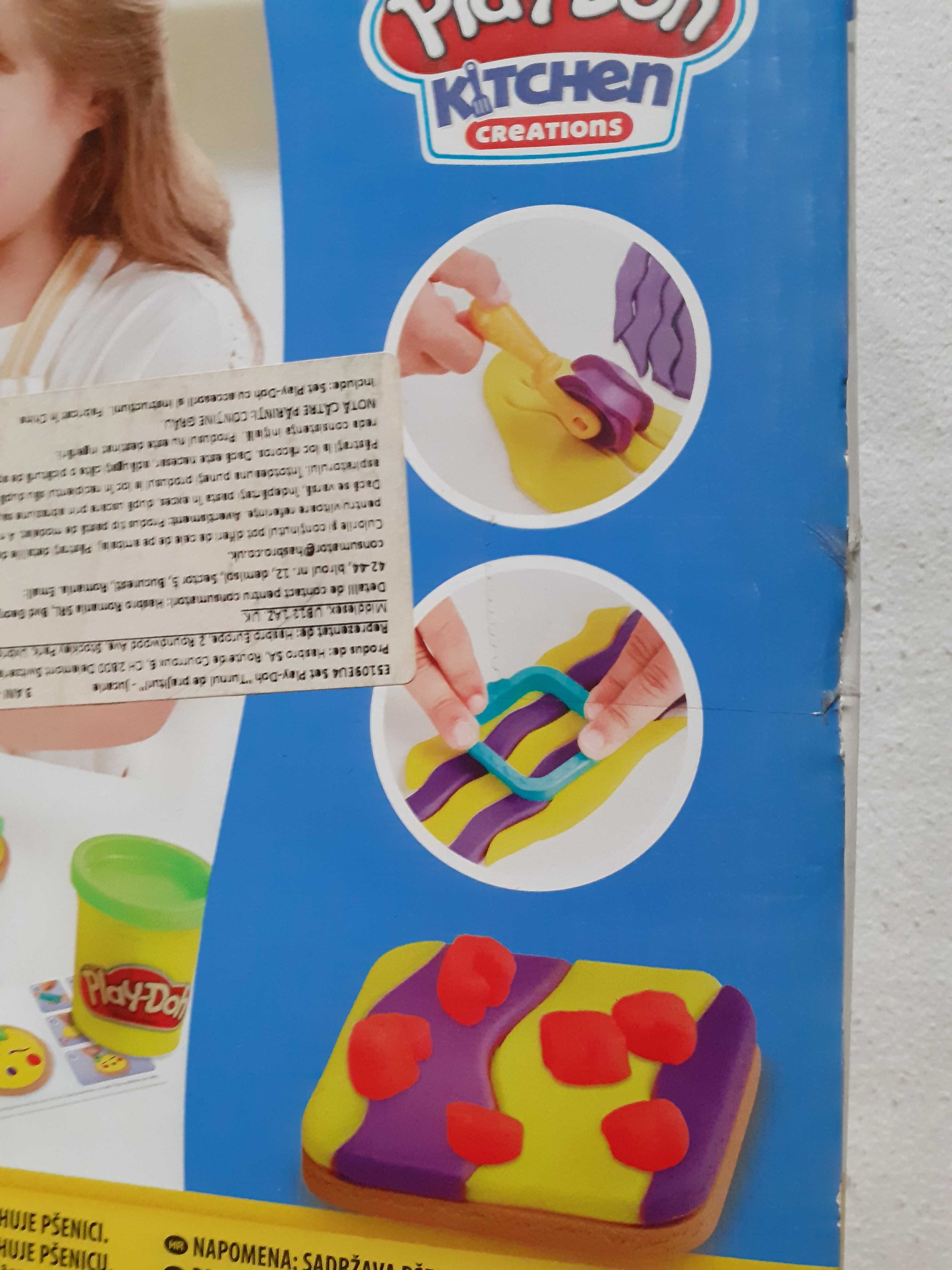 Play-Doh Carusel de dulciuri, set plastilina calitativa nou, de cadou