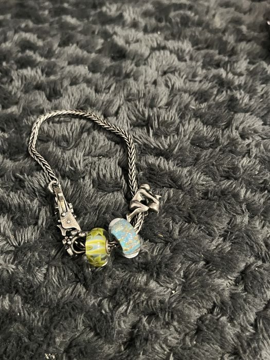 Bratara argint trollbeads