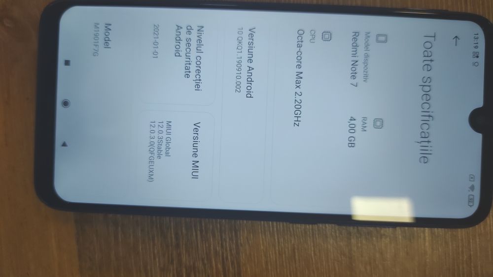 Telefon Redmi  Note 7