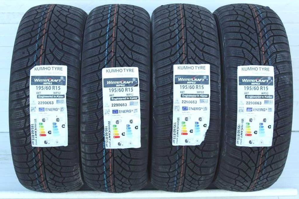 Anvelope iarna noi 195/60R15 88T Kumho