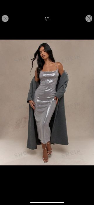 Rochie paiete ocazie / eleganta /midi