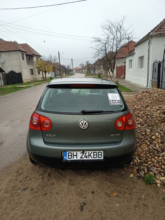 De vânzare golf 5    1.6 fsi