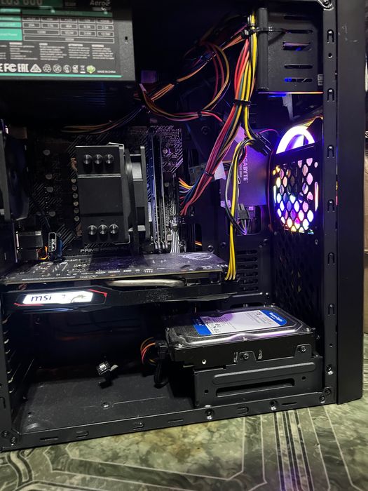 Компьютер (i3-10100f+Gtx 1650) с Монитором Acer Nitro 60гц