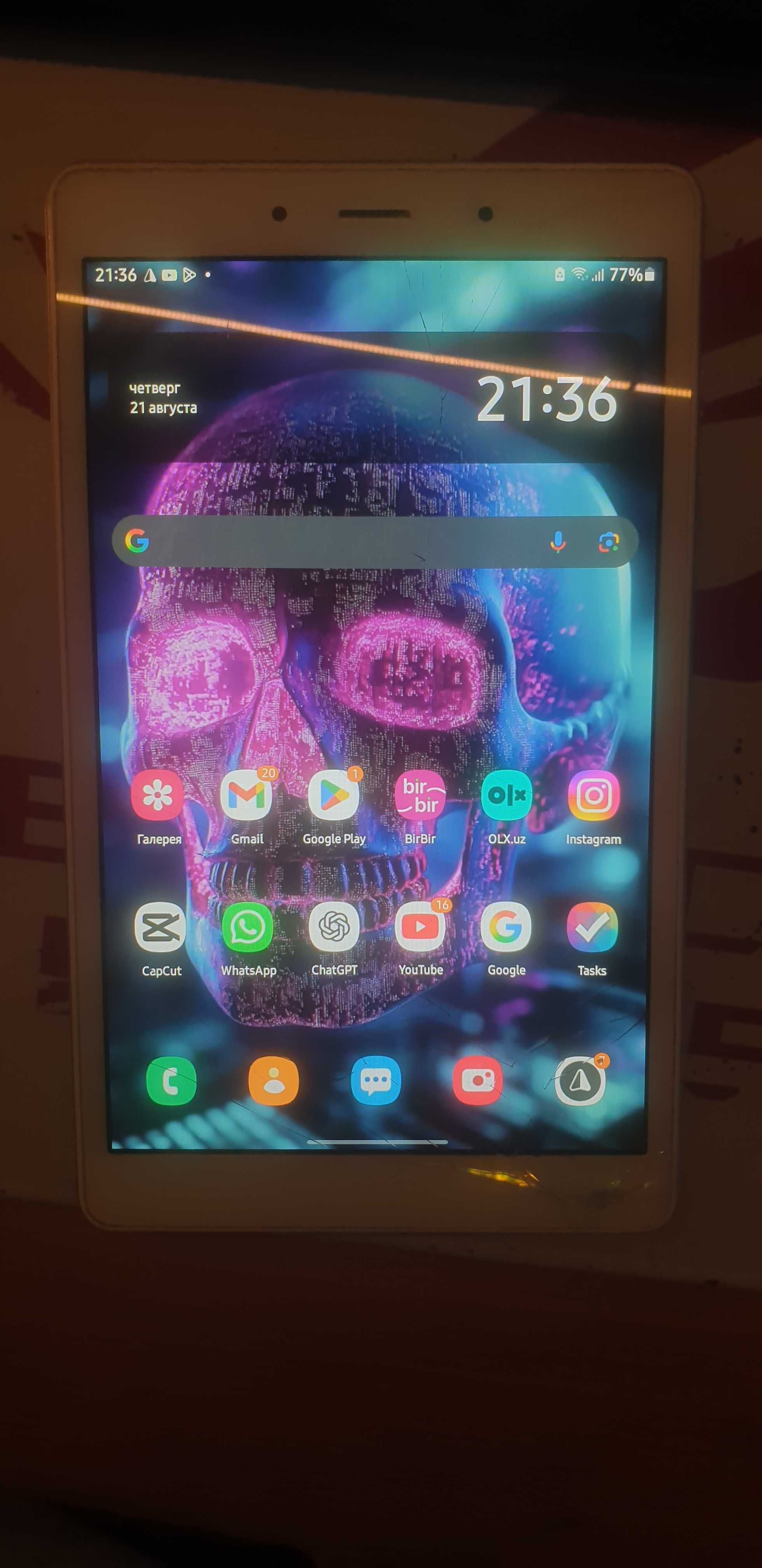 планщет Sansung galaxy Tab 8.0 в отличном состоянии!!!