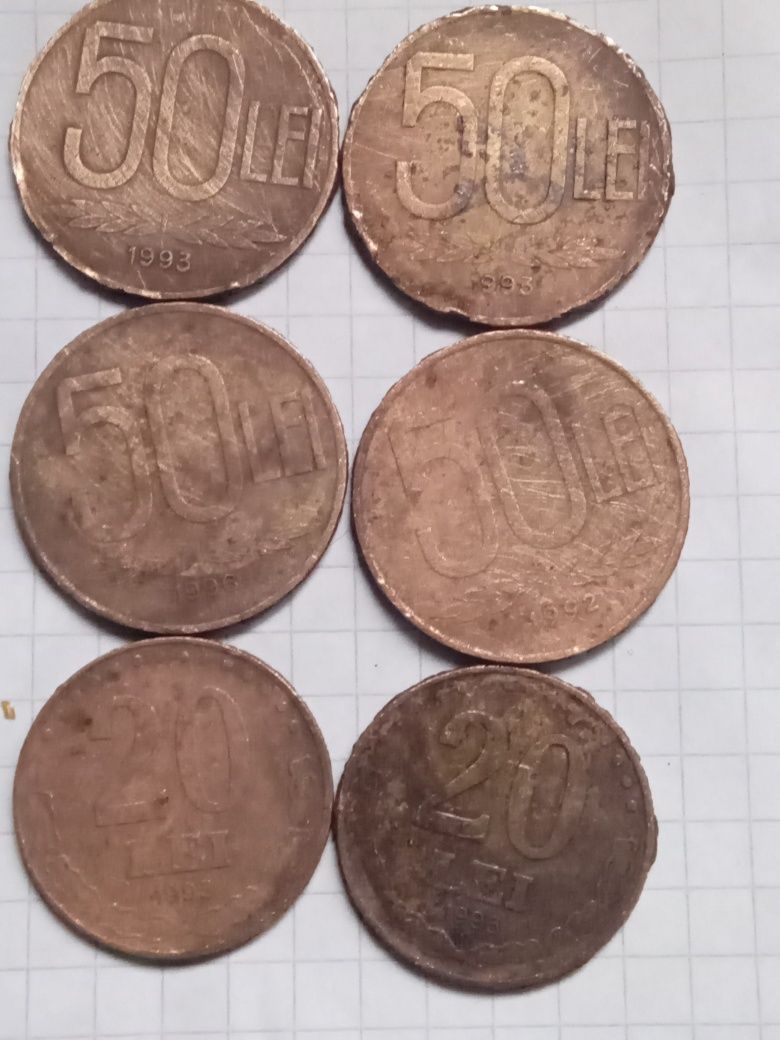 Monede si bagnotă vechii pentru colecții