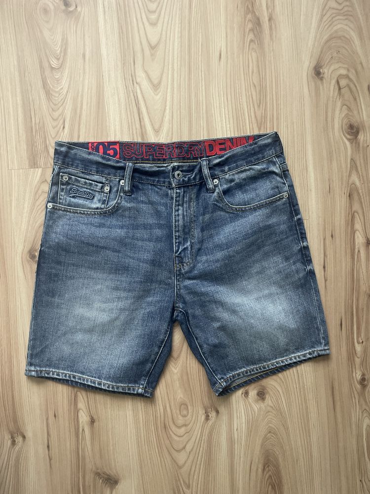 SUPERDRY Conor05 taper/мъжки къси дънки W32