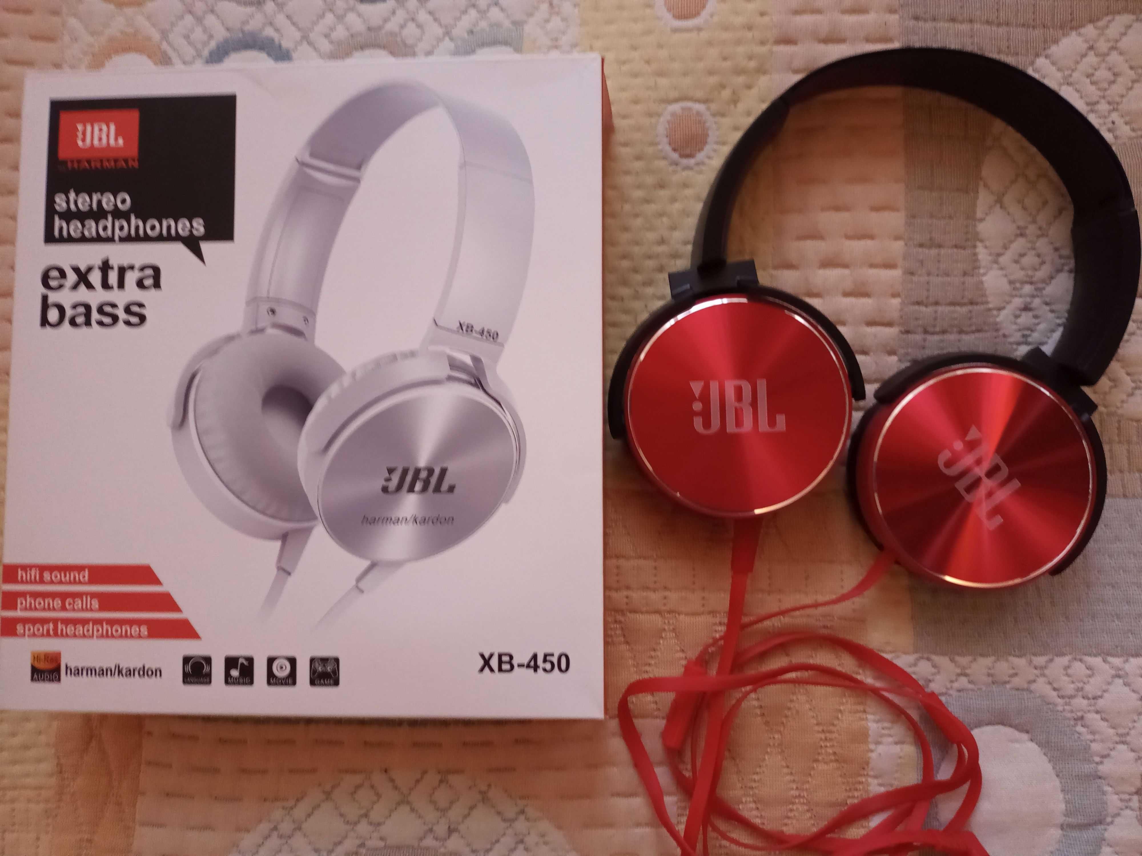 Слушалки  JBL XB-450