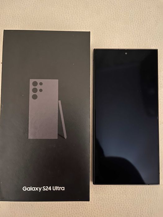 Samsung S24 ULTRA (Titanium Black) 256Gb, В Идеальном Состоянии