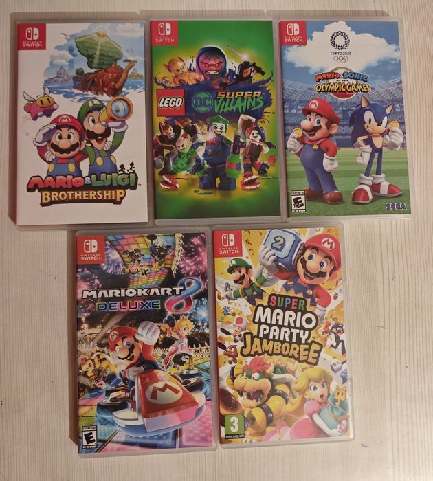 Продам лицензионные картриджи на Nintendo Swich