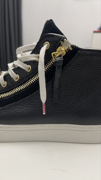 Tenisi Huho Boss hightop piele vitel