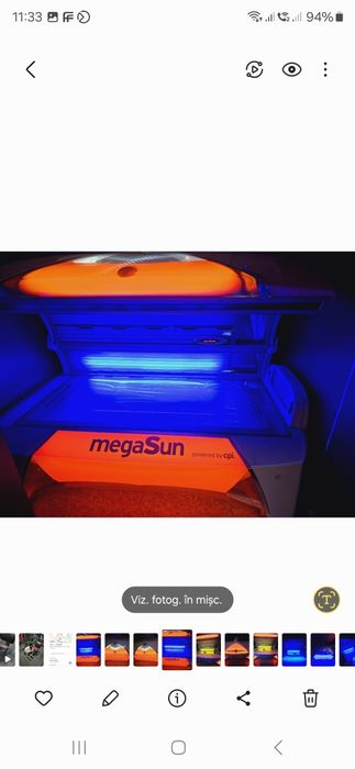 Vând aparate de bronzat marca Megasun