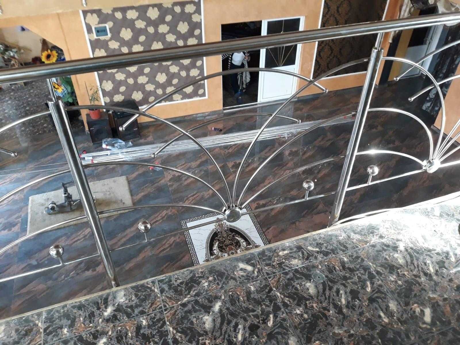 Balustrade de inox simplu