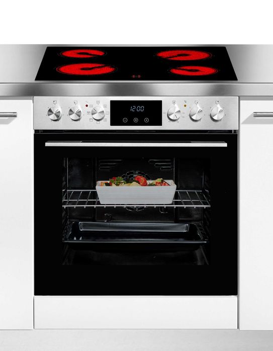 Hanseatic Фурна+плот за вграждане(стъклокерамика)