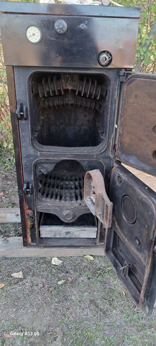 Centrala termica pe lemne și cărbune 25 kw