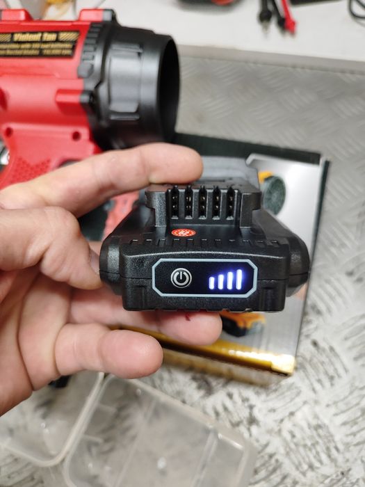 Преносим вентилатор Violent Fan F018|ак. батерия 18V|10 000 RPM|