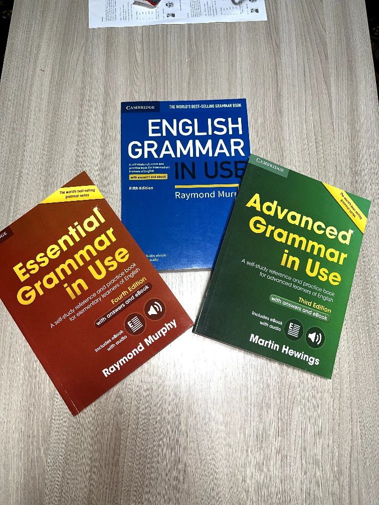 Essential grammar in use, English grammar in use, Murphy
