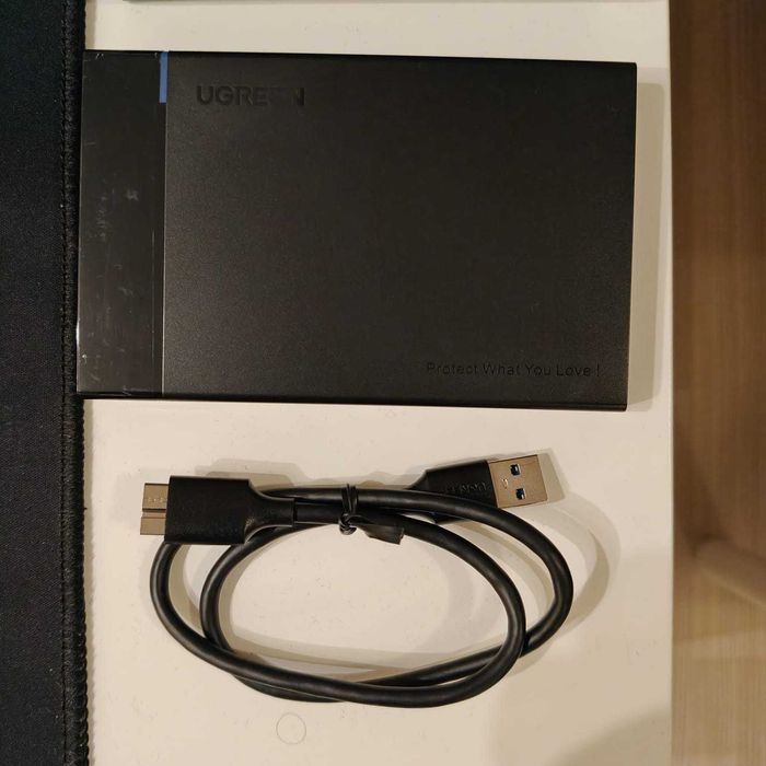 Rack extern UGREEN 2.5 inch HDD/SSD SATA III USB 3.0 Negru
