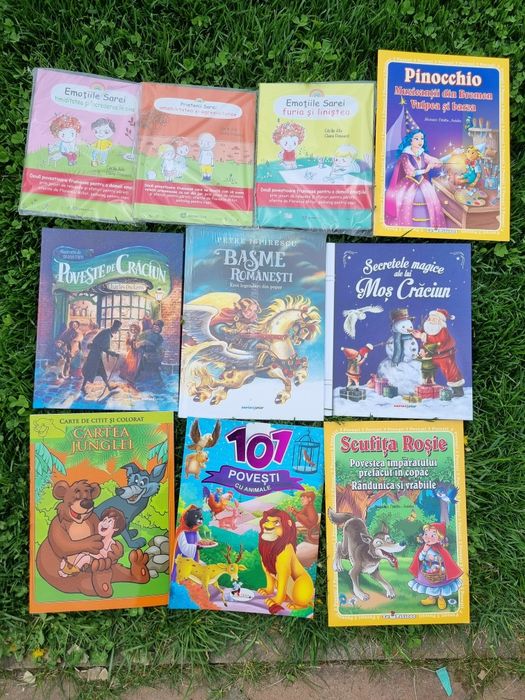 Carti istorie, beletristica, engleza, povesti si basme