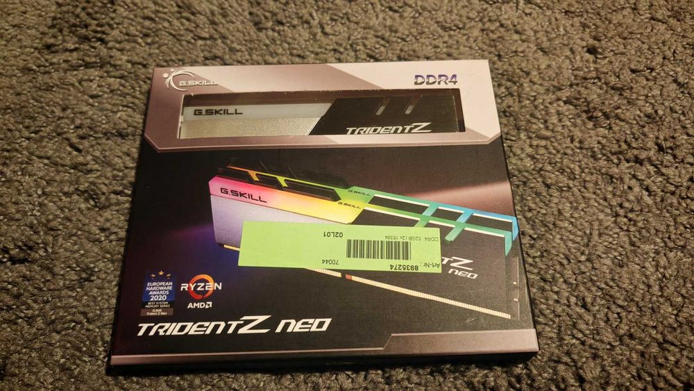 Рам памет G.Skill Trident Z RGB 32GB (2x16GB) DDR4 3600MHz CL16 16 16