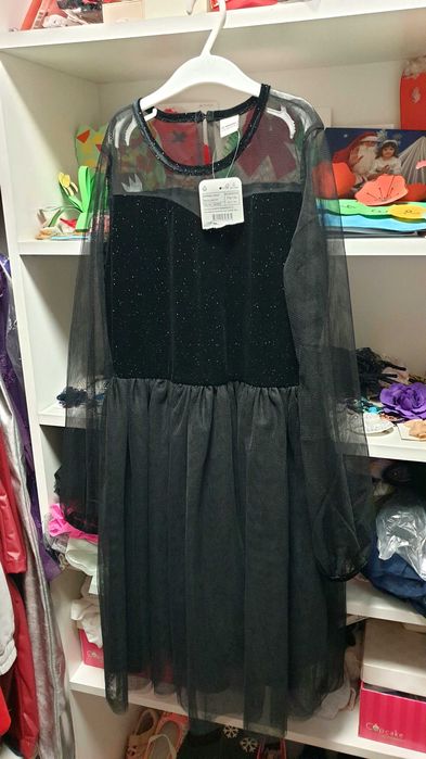 Rochie fete Halloween 11-12 ani noua