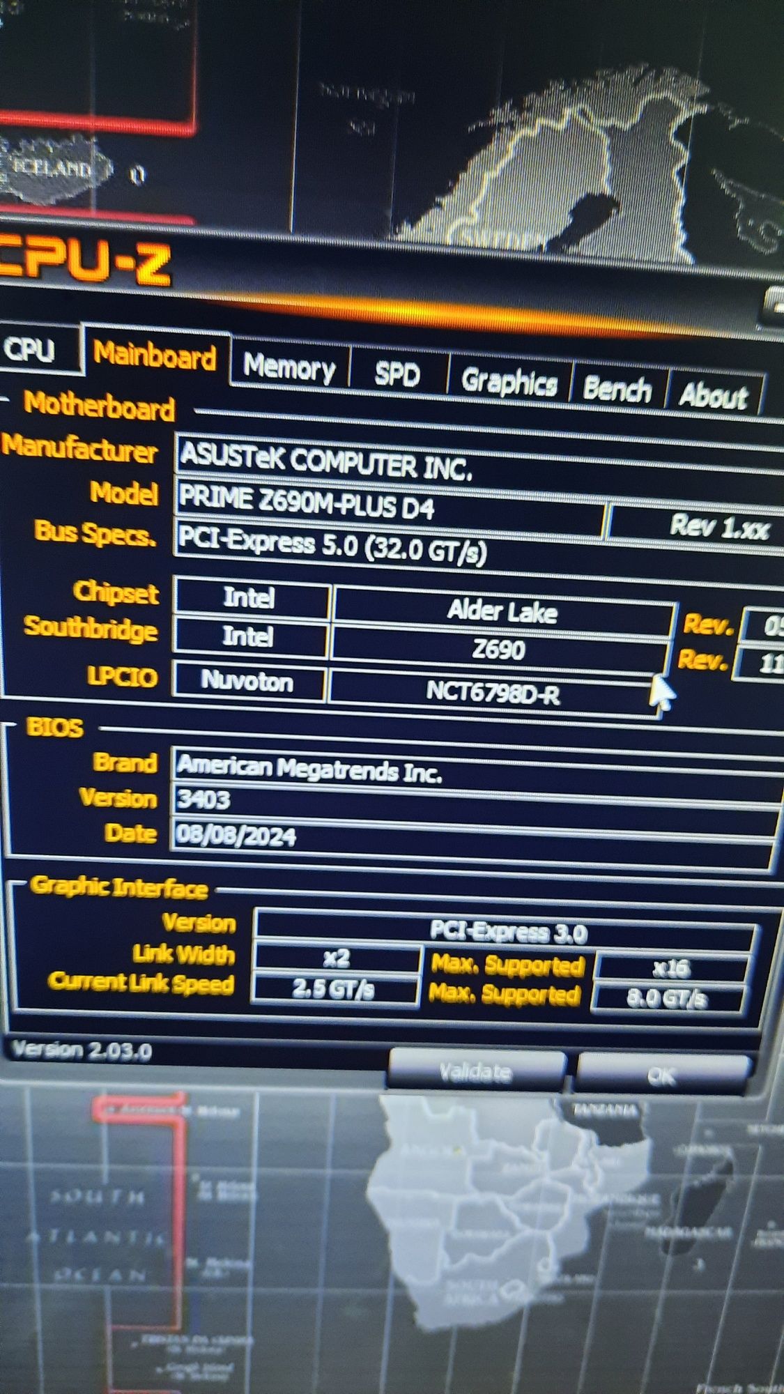 Дънна платка Asus Z690M-PLUS D4