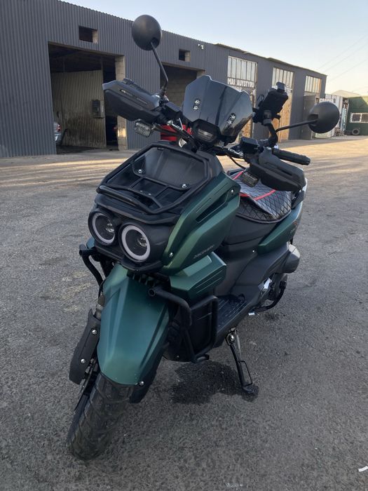 Мопед Танк зелёный