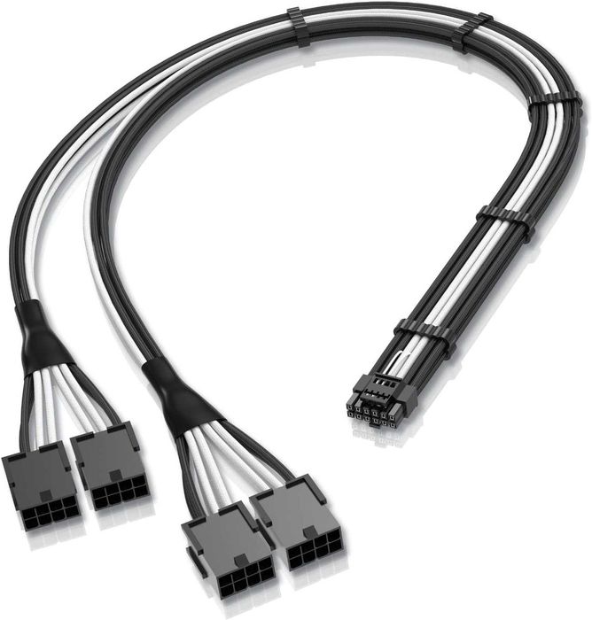 Extensie cablu alimentare PSU GPU EZDIY-FAB,PCIe 5.0 16 pini 12VHPWR